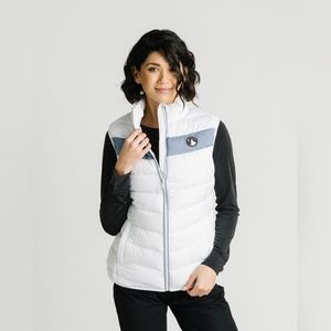 🌙 ZYIA NWOT White Vondelpark Puffy Vest
